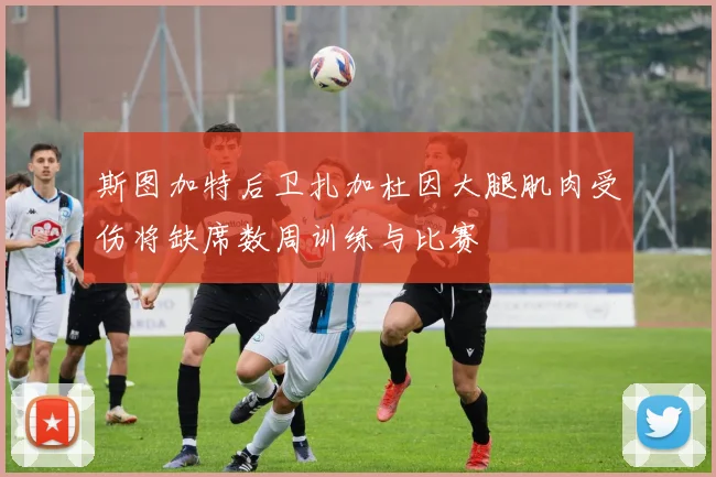 斯图加特后卫扎加杜因大腿肌肉受伤将缺席数周训练与比赛